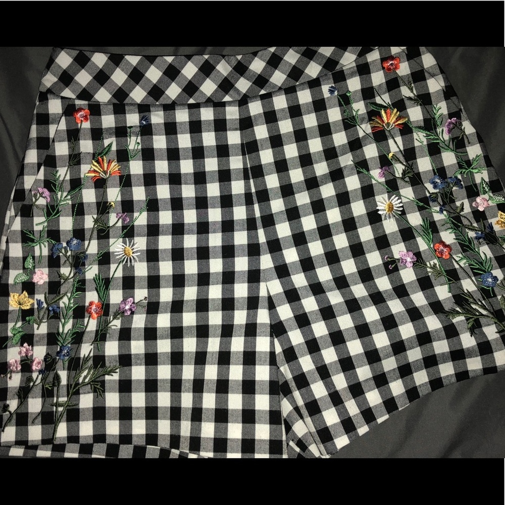 Floral TopShop shorts